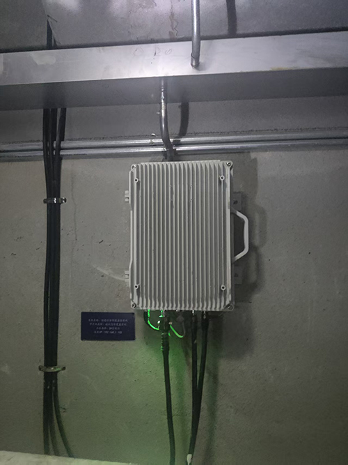  奇台电力管廊覆盖漏缆方式案例